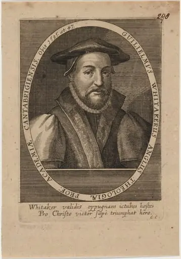 William Whitaker, D.D., by Klemens Ammon