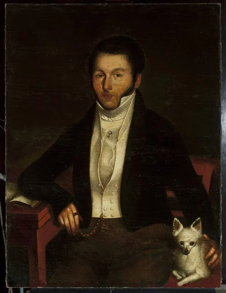 Portrait of Ignacy Innocenty Makowielski, by Klemens Iwaszkiewicz