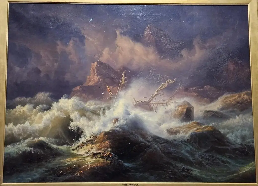 The Wreck, by Knud Baade