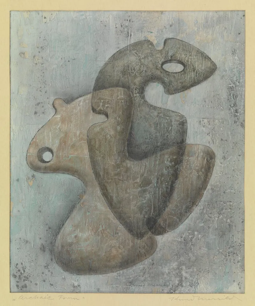 Untitled, by Knud Merrild, graphite, 1936