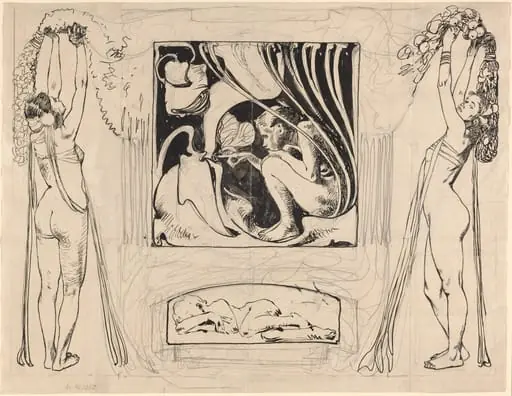 Allegory of Summer, by Koloman Moser