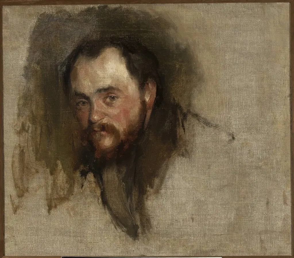 Portrait of Benedykt Kubicki, by Konrad Krzyżanowski