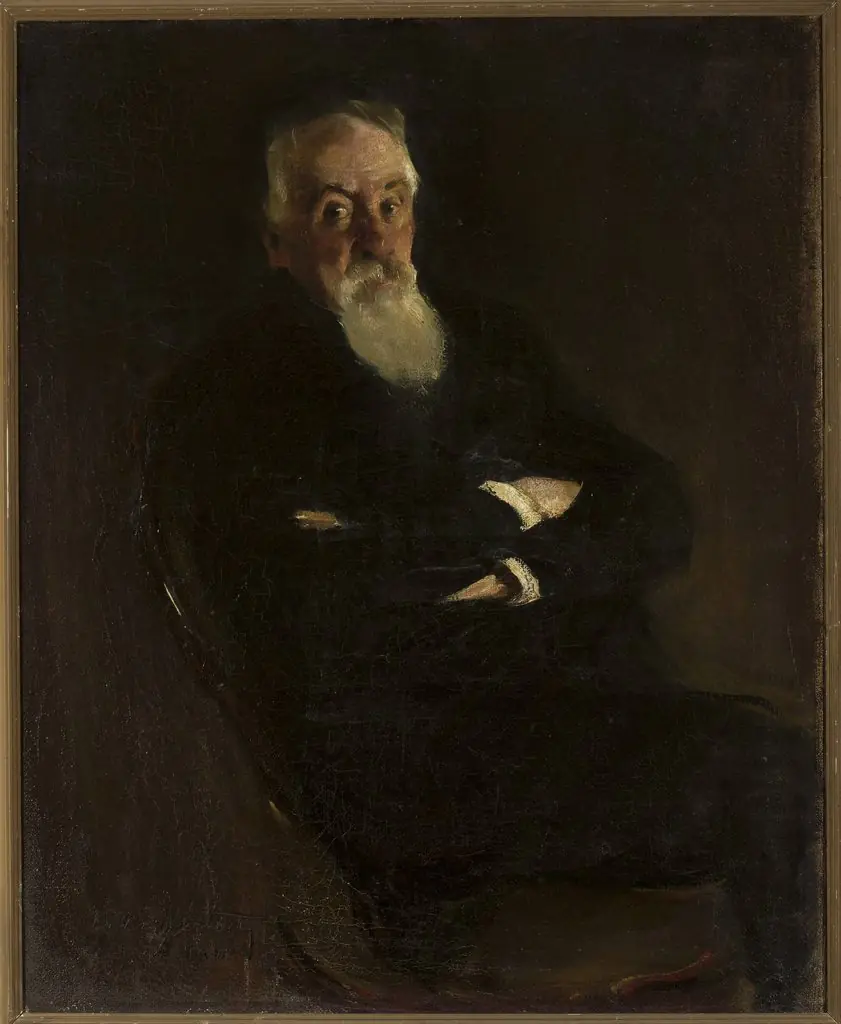 Portrait of Karol Berent, by Konrad Krzyżanowski