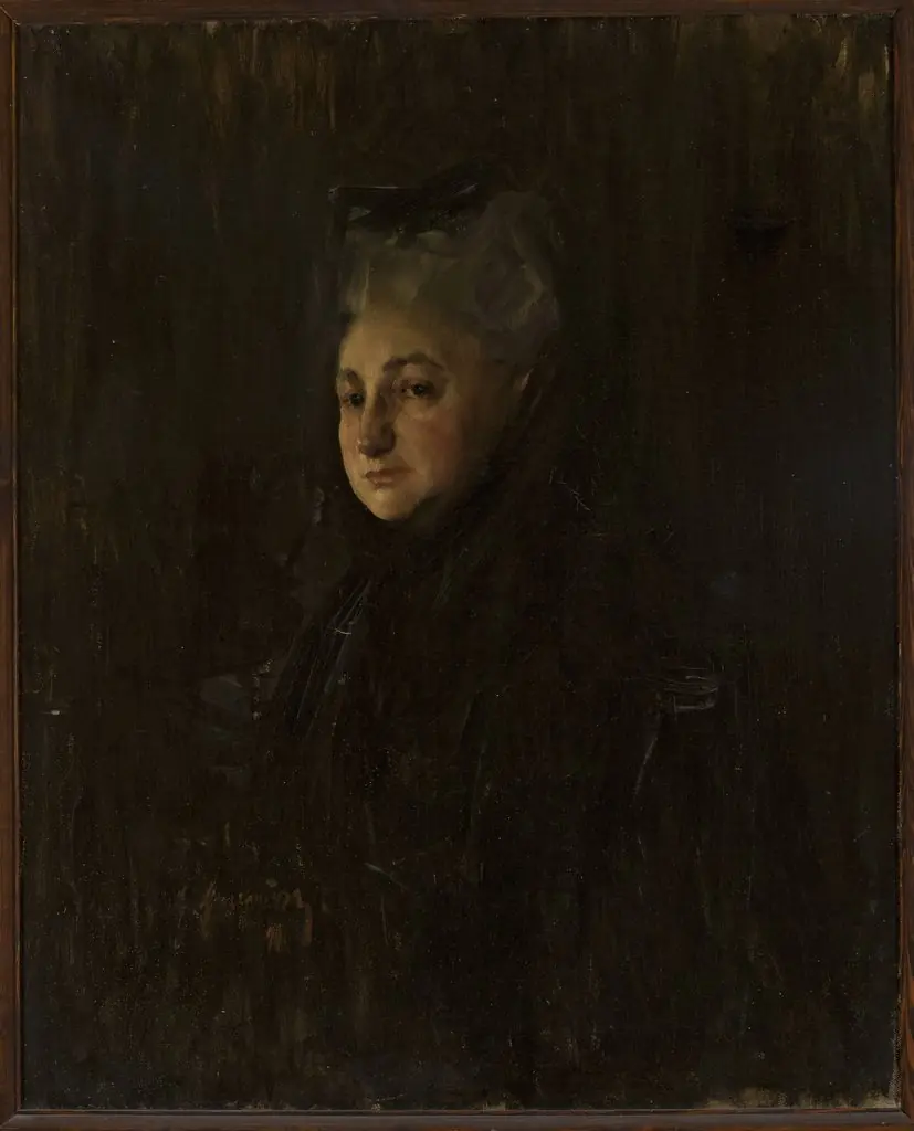 Portrait of Teresa Silberstein née Cohn, by Konrad Krzyżanowski