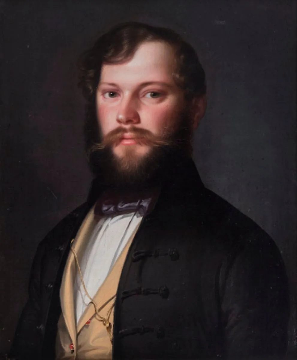 Portret de bărbat, by Konstantin Daniel, unspecified