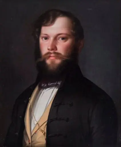 Portret de bărbat, by Konstantin Daniel