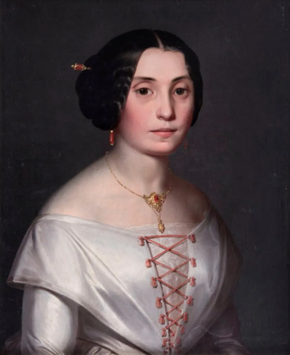 Portret de femeie, by Konstantin Daniel