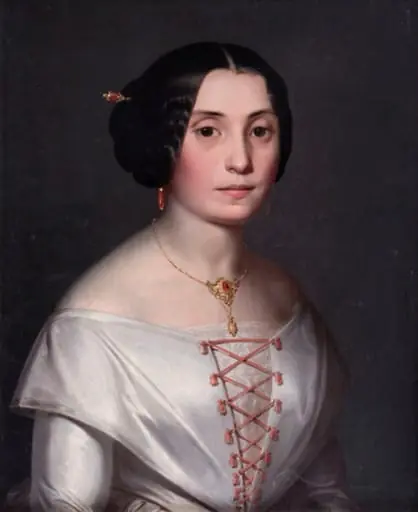 Portret de femeie, by Konstantin Daniel