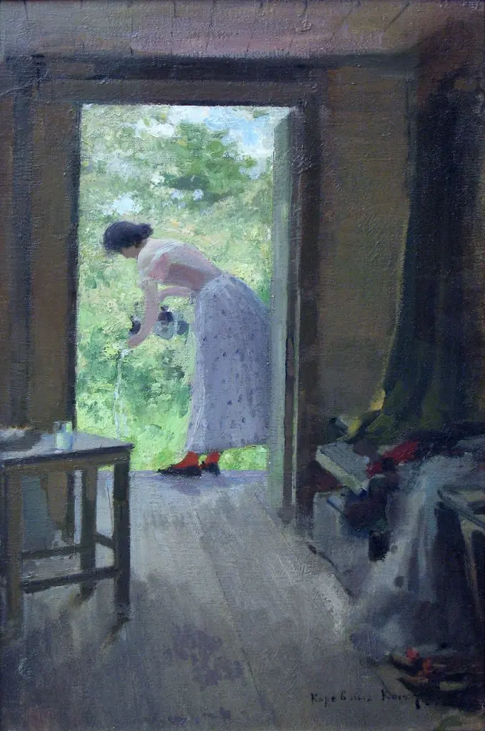 In the Country, by Konstantin Korovin