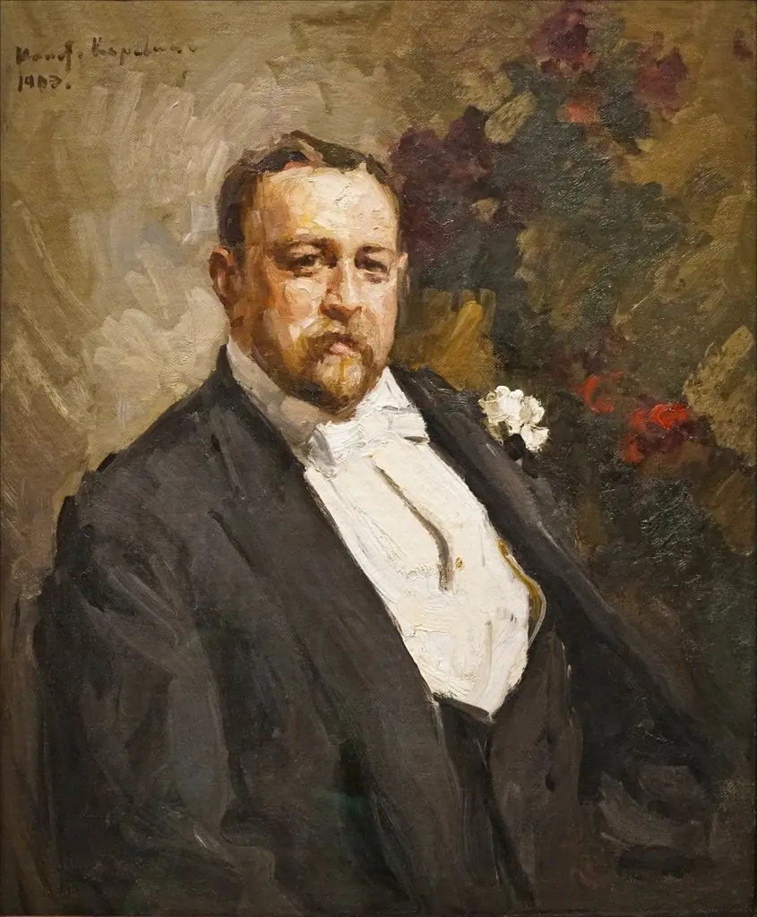 Portrait of Ivan Morosov, by Konstantin Korovin
