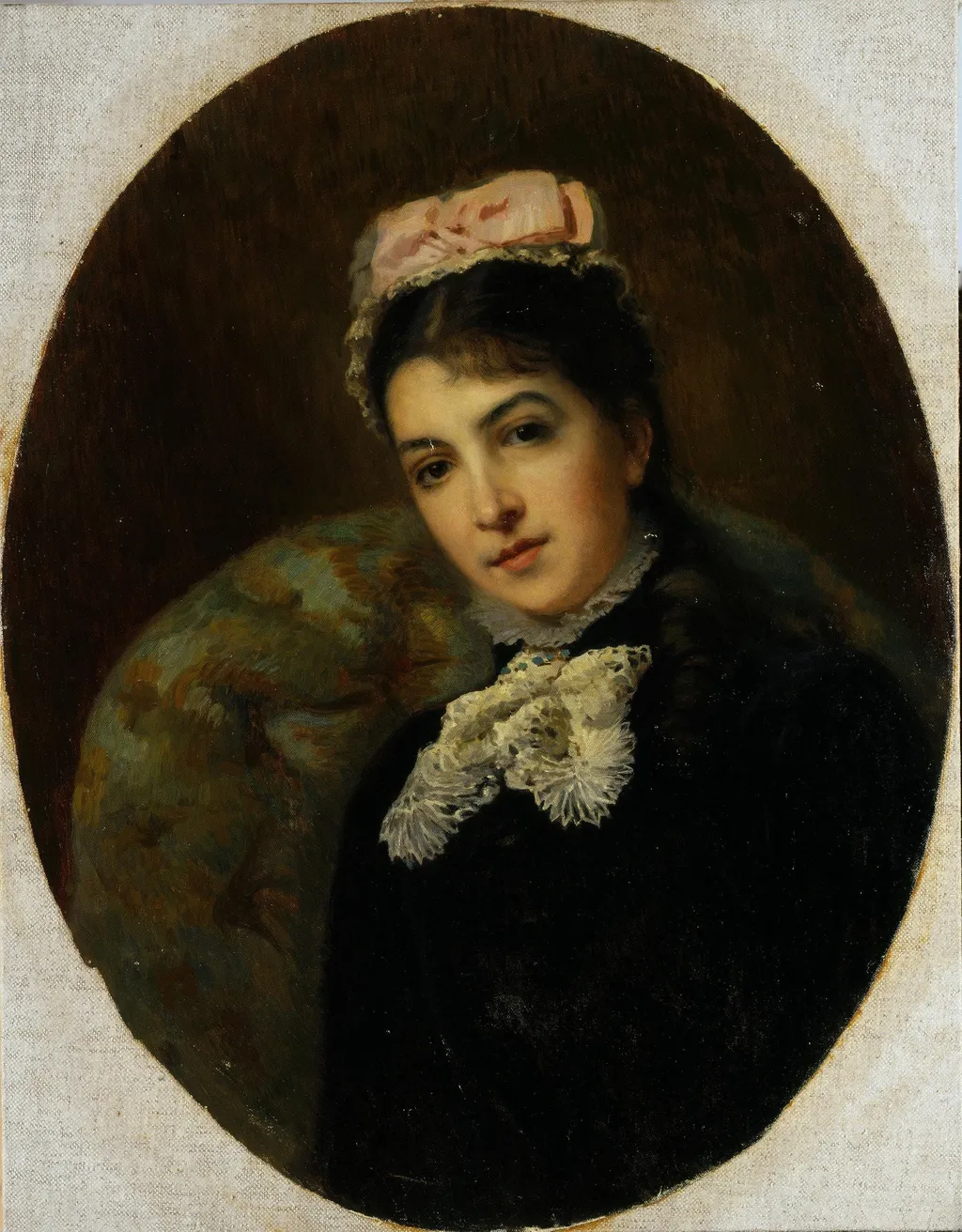 Portrait of M.G. Savina, by Konstantin Makovsky, oil, 1887
