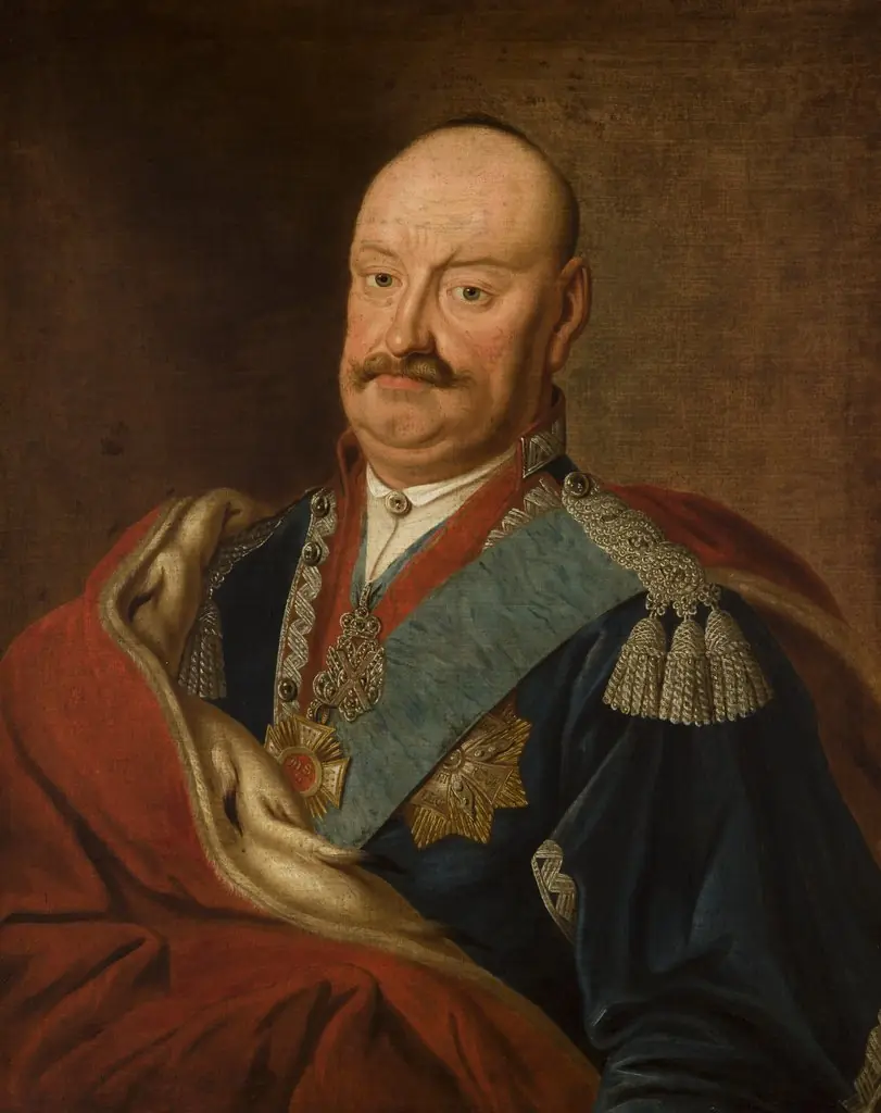 Portrait of Karol Stanisław Radziwiłł "Panie Kochanku" (1734–1790), Voivode of Vilnius, by Konstanty Aleksandrowicz