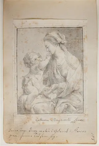 Kopi efter Madonna i galleriet