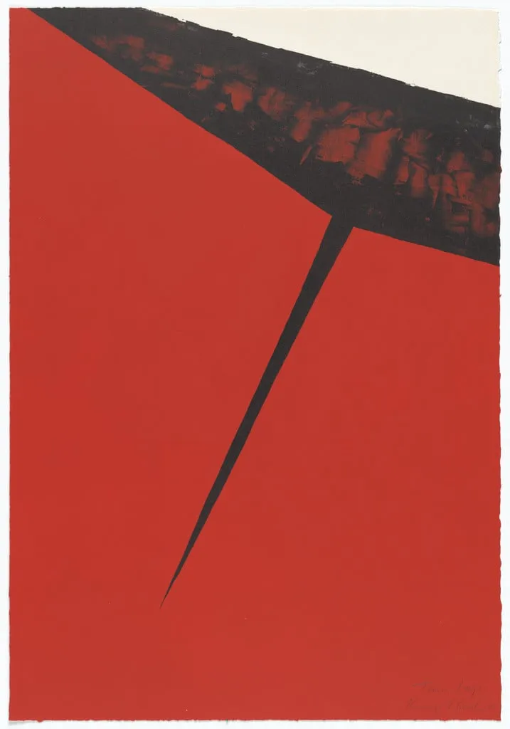 Untitled, by Kosso Eloul, ink, 1965