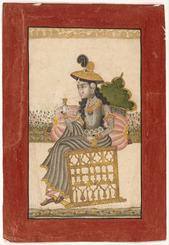 A Bejeweled Lady, by Kota School