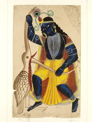 Krishna and Bakasura