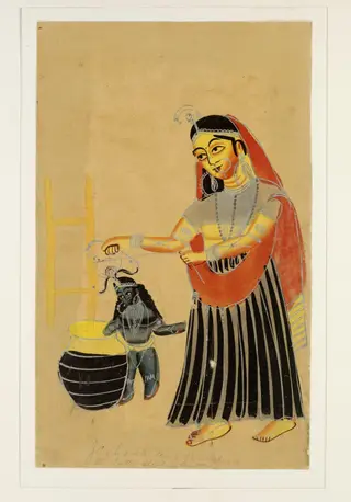 Krishna and Jasoda