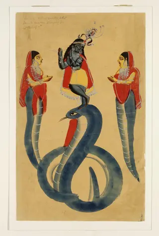 Krishna and Kaliya