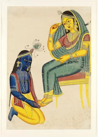 Krishna and Radha