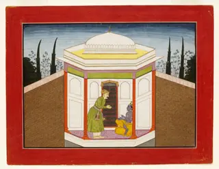 Krishna and Udho