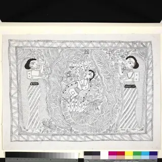 Krishna on Kaliya, 1974