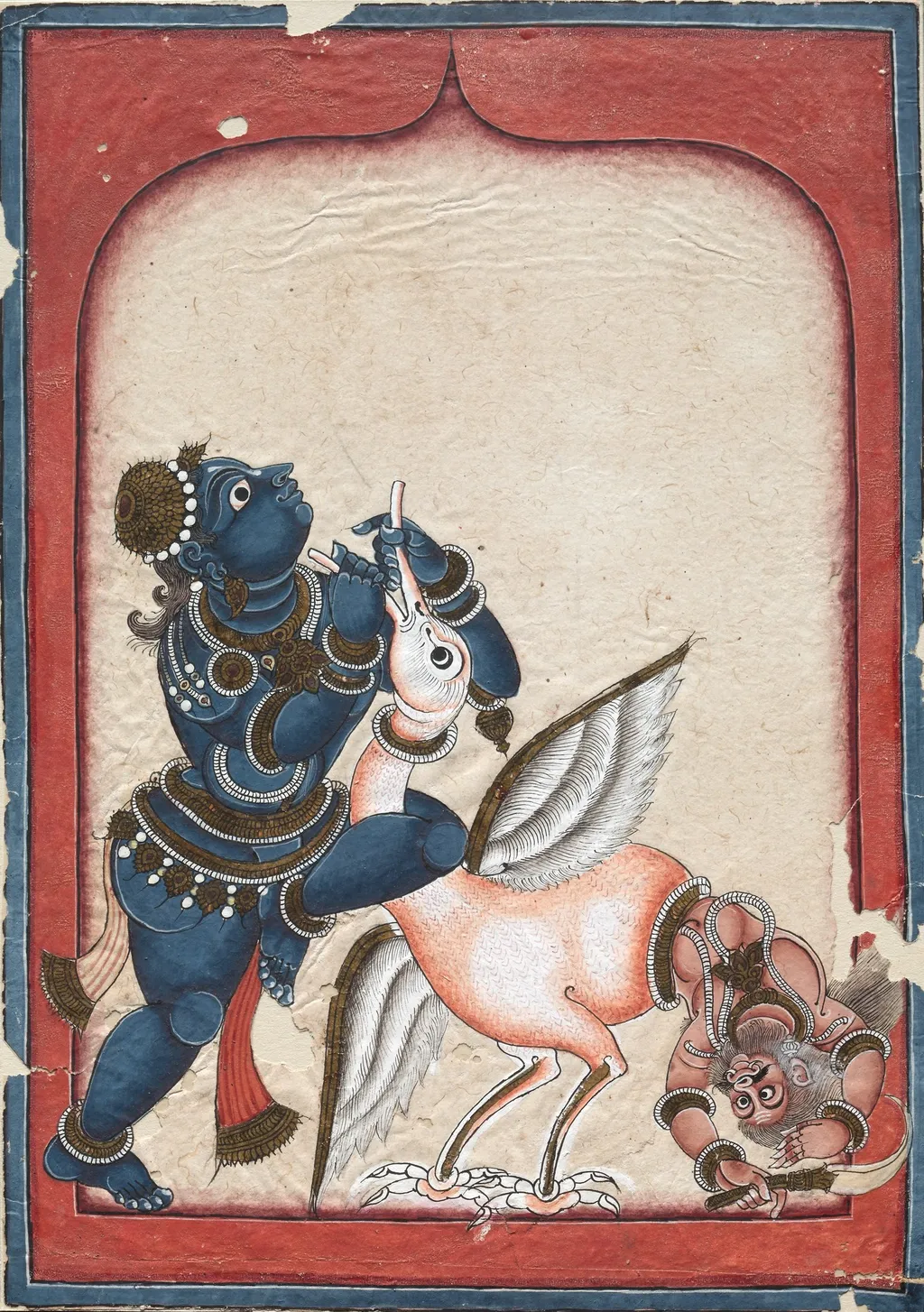 Krishna Vanquishing the Crane-Demon Bakasura, unspecified, 1774