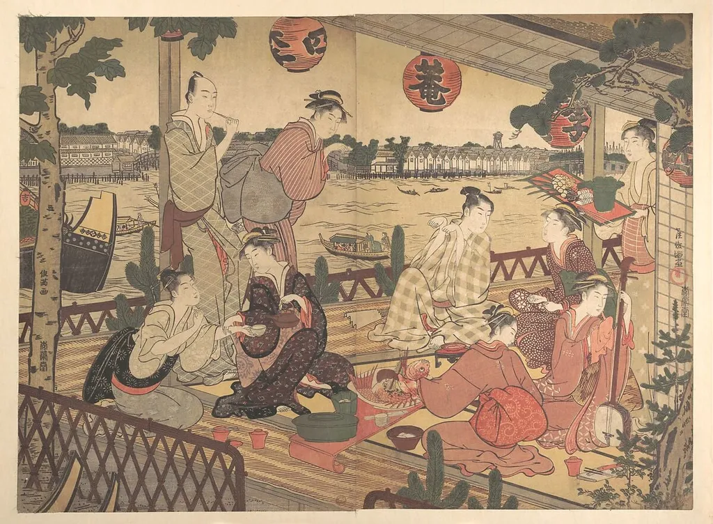 Untitled, by Kubo Shunman, ink, 1788