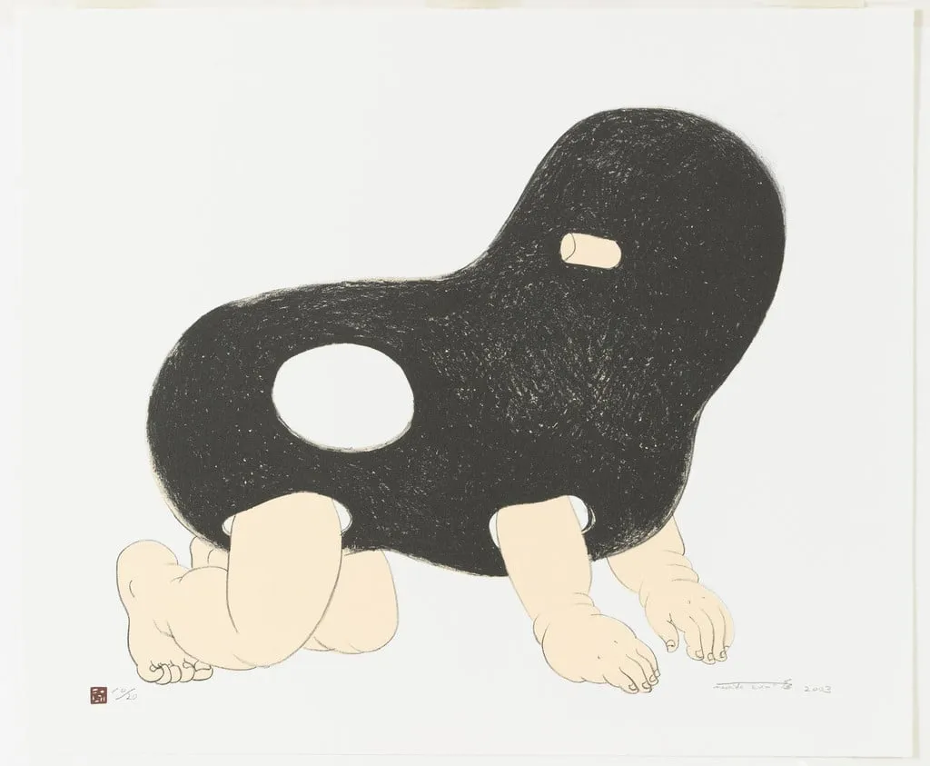 Untitled, by Kumi Machida, ink, 2003
