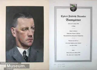 Painting, by Künstler: Paul Mathias Padua, 1923