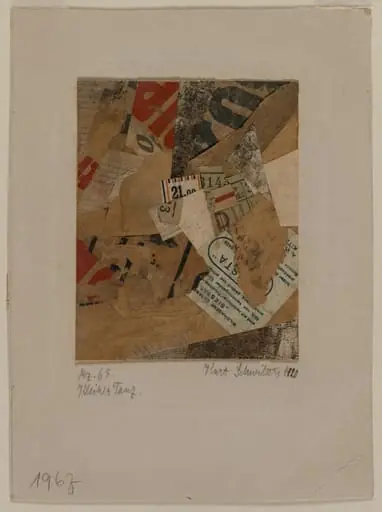 Little Dance, by Kurt Schwitters