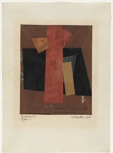 Untitled, by Kurt Schwitters