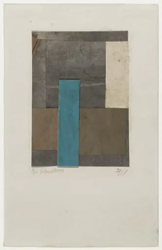 Untitled, by Kurt Schwitters