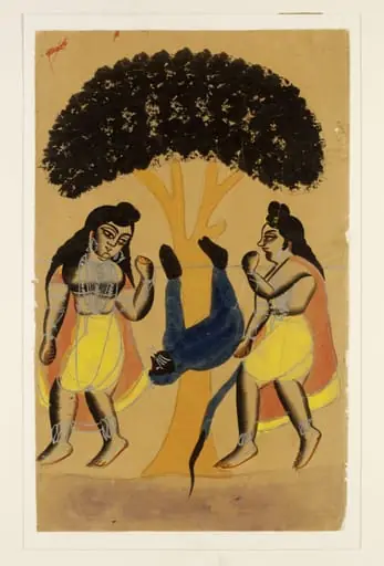 Kusha, Lava and Hanuman