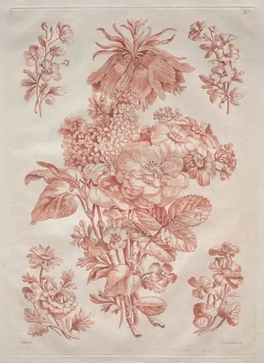 Spray of Flowers, by L. F. Duruisseau