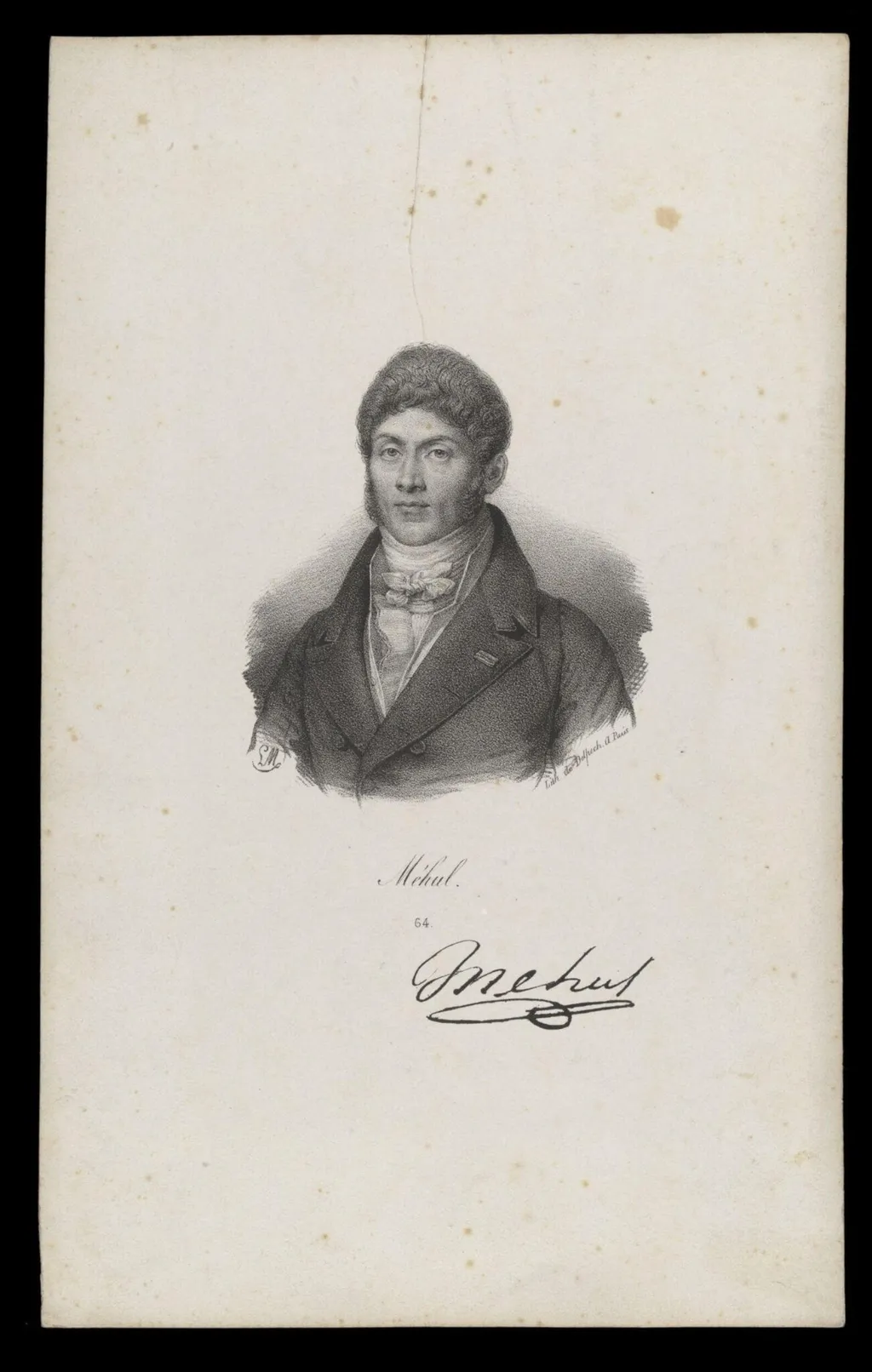 H Beard Print Collection, by L. M., 1750
