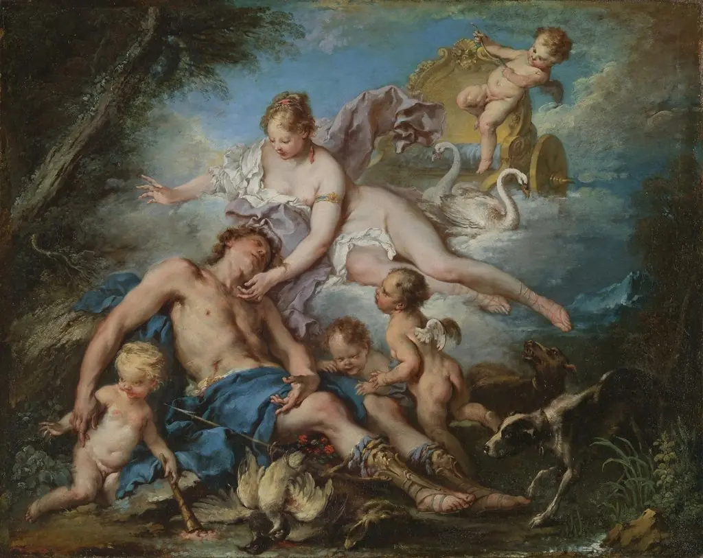 La mort d'Adonis