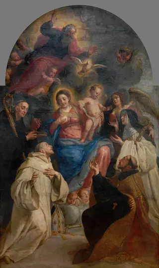Lactatio of Saint Bernard of Clairvaux