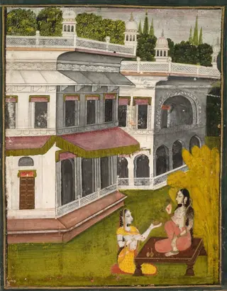 Lady and Her Confidante, 1800
