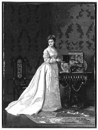 Lady in a Satin Gown, by Edwin Blashfield