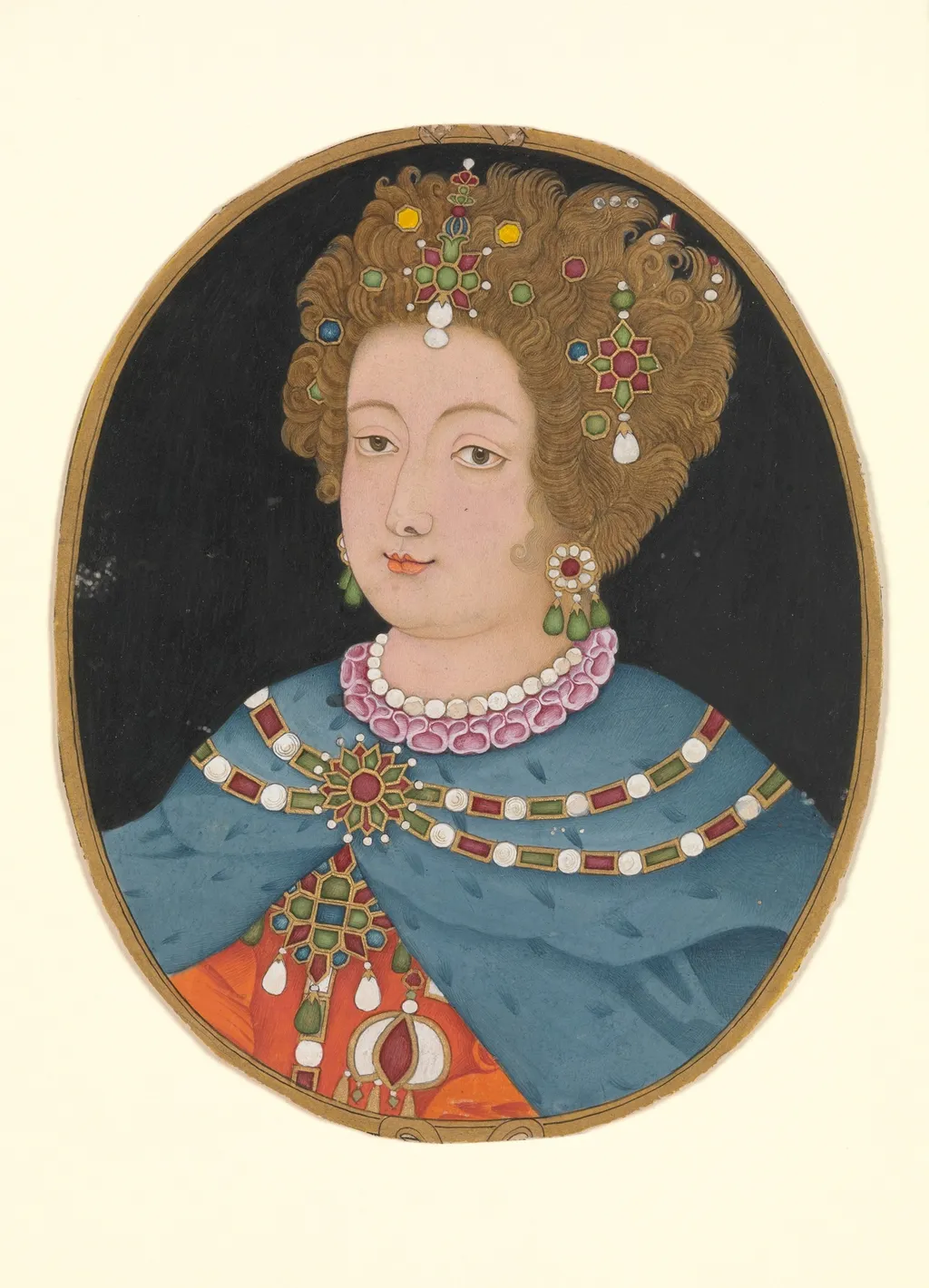 Lady in Elizabethan Costume, unspecified, 1694