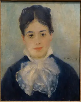 Lady Smiling (Portrait of Alphonsine Fournaise)
