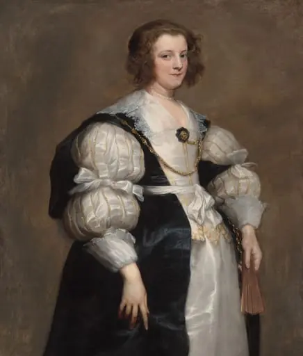 Lady with a Fan