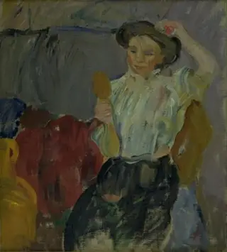 Lady with Hand Mirror