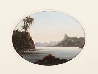 Lagoa Rodrigo de Freitas (Corcovado) (atribuído)