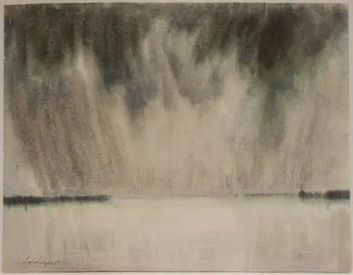 Furtună pe Lacul Calica, by Lajos Balogh