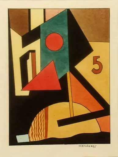 Untitled, by Lajos Kassák