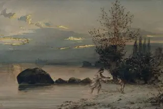 Lake scene