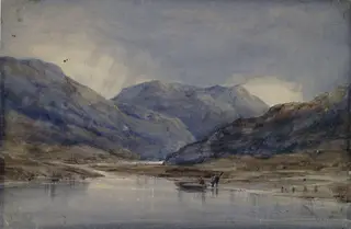 Lake scene, Cumberland