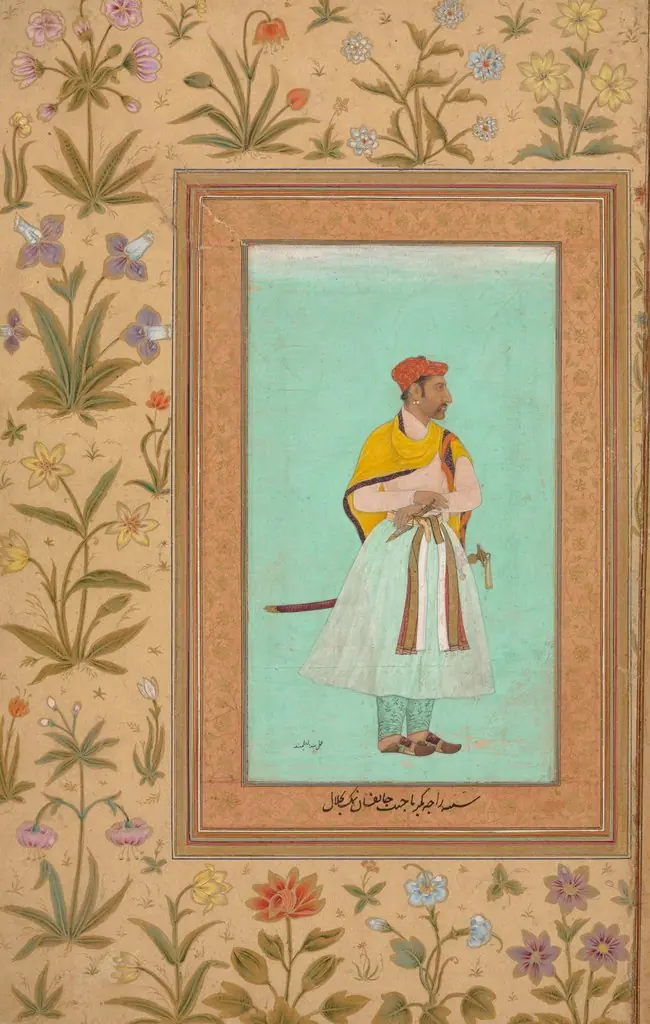 Portrait of Raja Bikramajit, by Lal Chand