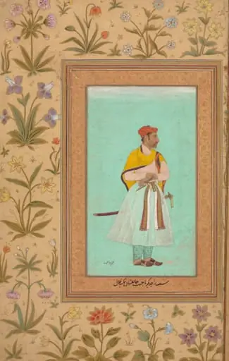 Portrait of Raja Bikramajit, by Lal Chand